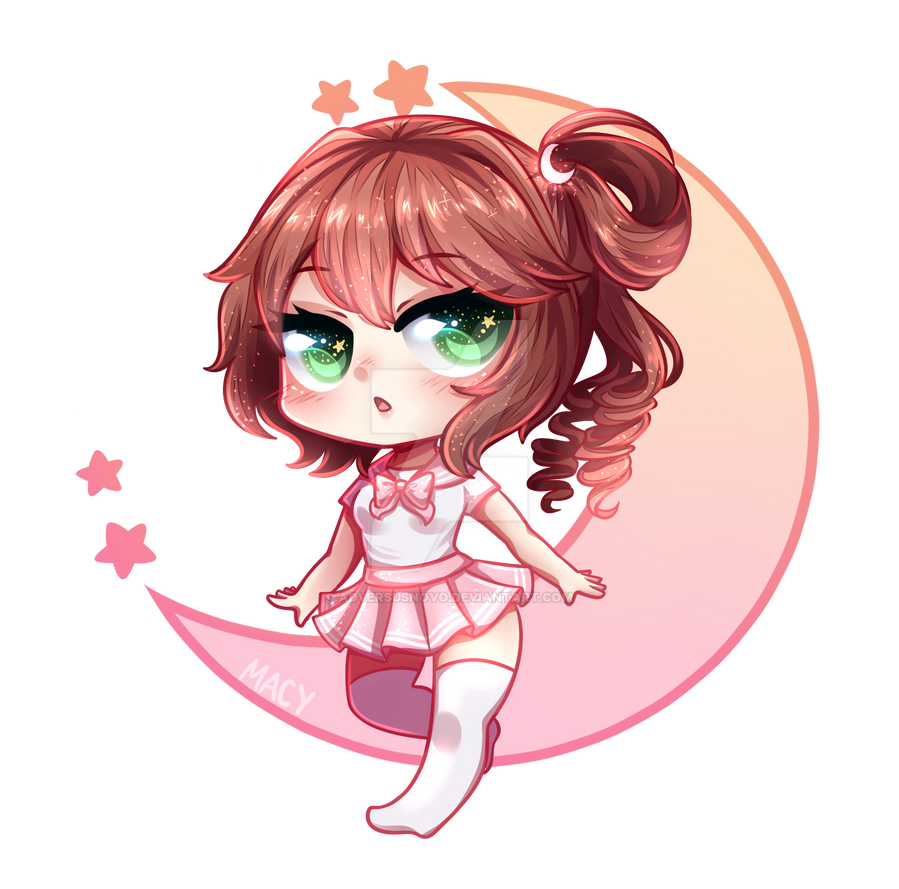 Commission Chibi Girl By Adversusnovo On Deviantart