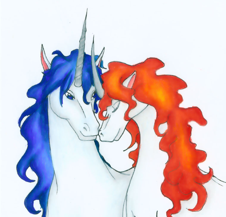 'Unicorn of Flames'- 'Embrace'