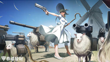 Gun Sheep Salute the New Year!