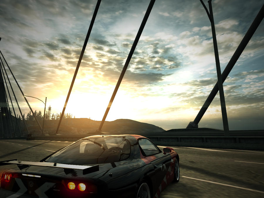 Mazda RX7 sunset by Afgaadhs on DeviantArt