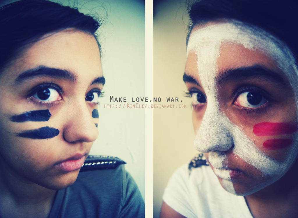 365: 7. Make love, no war.