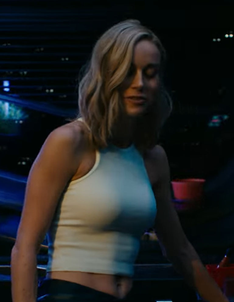 The Marvels Trailer Brie Larson 2 by worldofmidriffs on DeviantArt