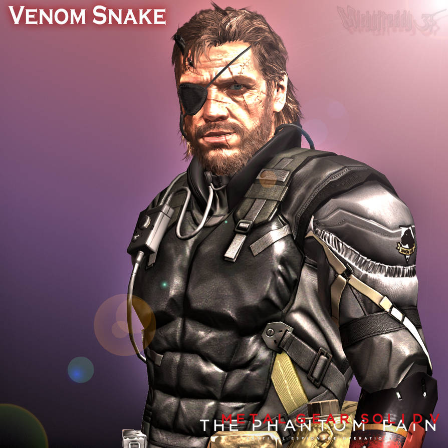 Venom Snake HQ Render 2 by MichiFreddy35 on DeviantArt