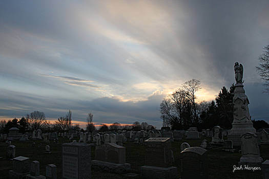 Cemetery Sunset