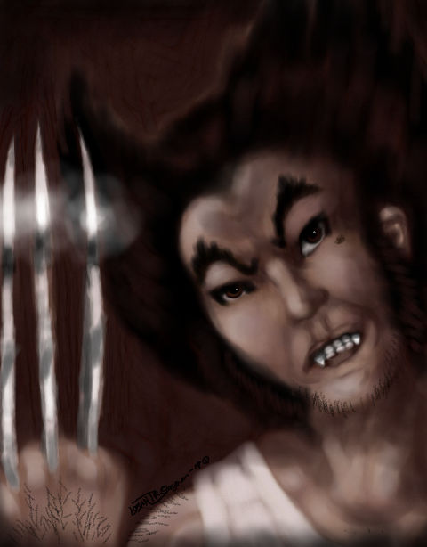 Maskless Capcom Wolverine Logan digital paint~ by LoganTRSeymour on ...
