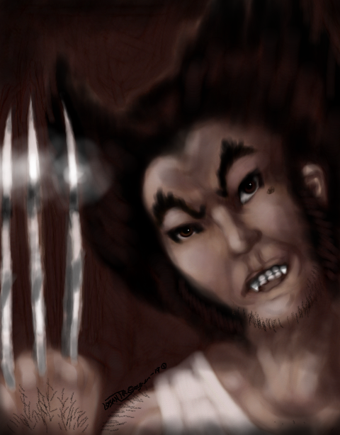 Face Less Wolverine Maskless Capcom Wolverine Logan digital paint~ by LoganTRSeymour on ...