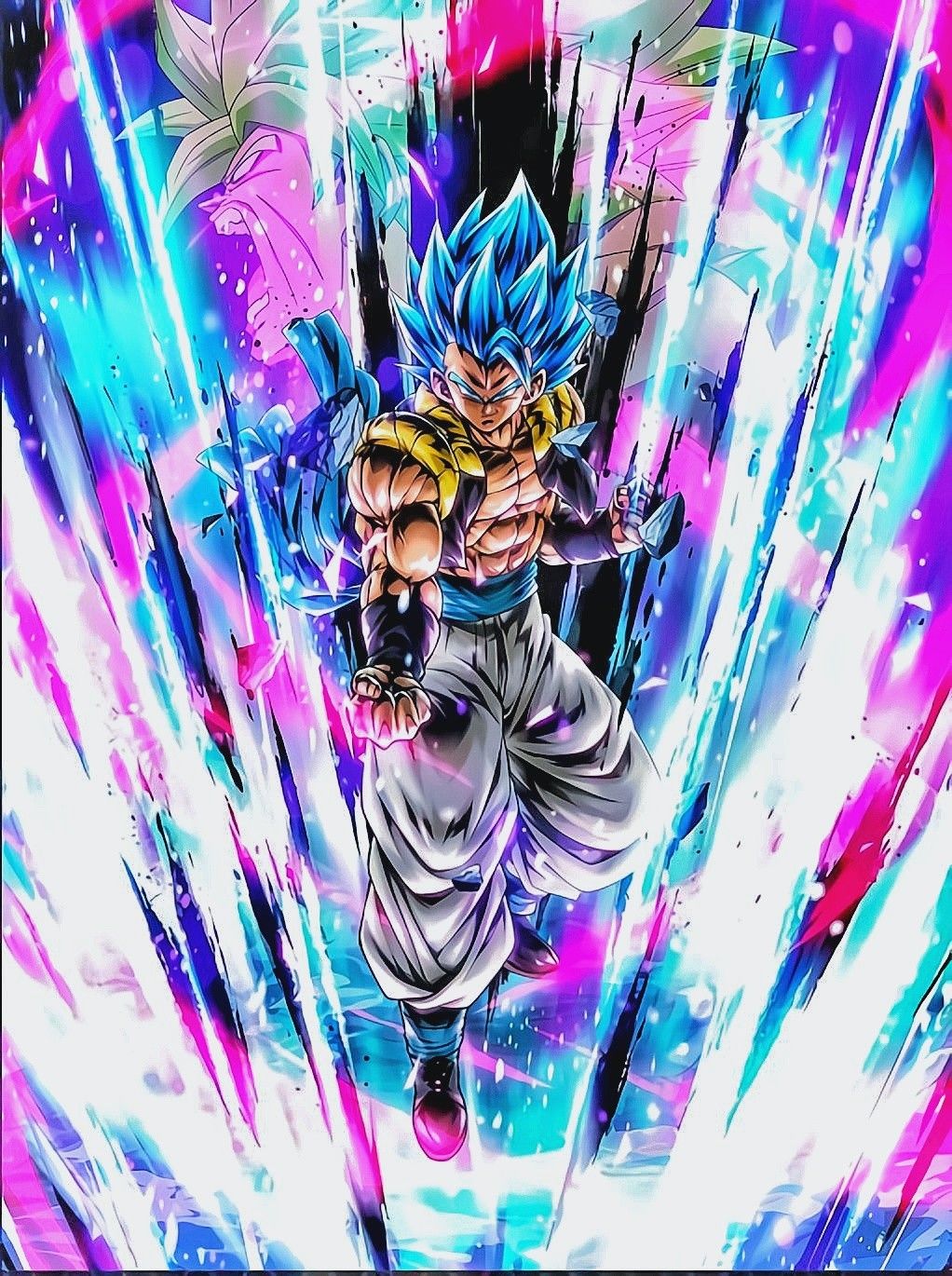 Gogeta xeno ssj4 lm y Gogeta ssj blue evolucionado by davidferres on  DeviantArt