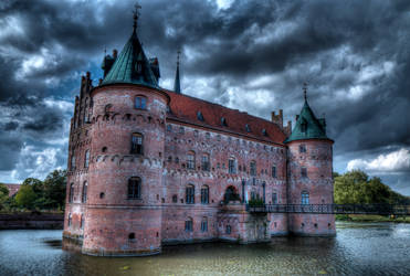 One castle - many moods - Egeskov castle, Denmark