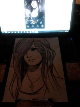 Sketch of Uruha