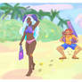 Voltron Beach Episode! Allura n Coran