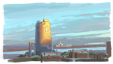 Sunset Quick Sketch