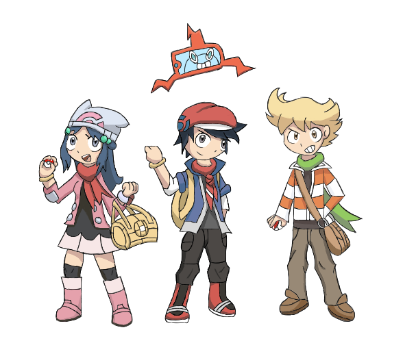 Pokémon Trainer Diamond  Pokemon, Pokemon people, Pokemon special