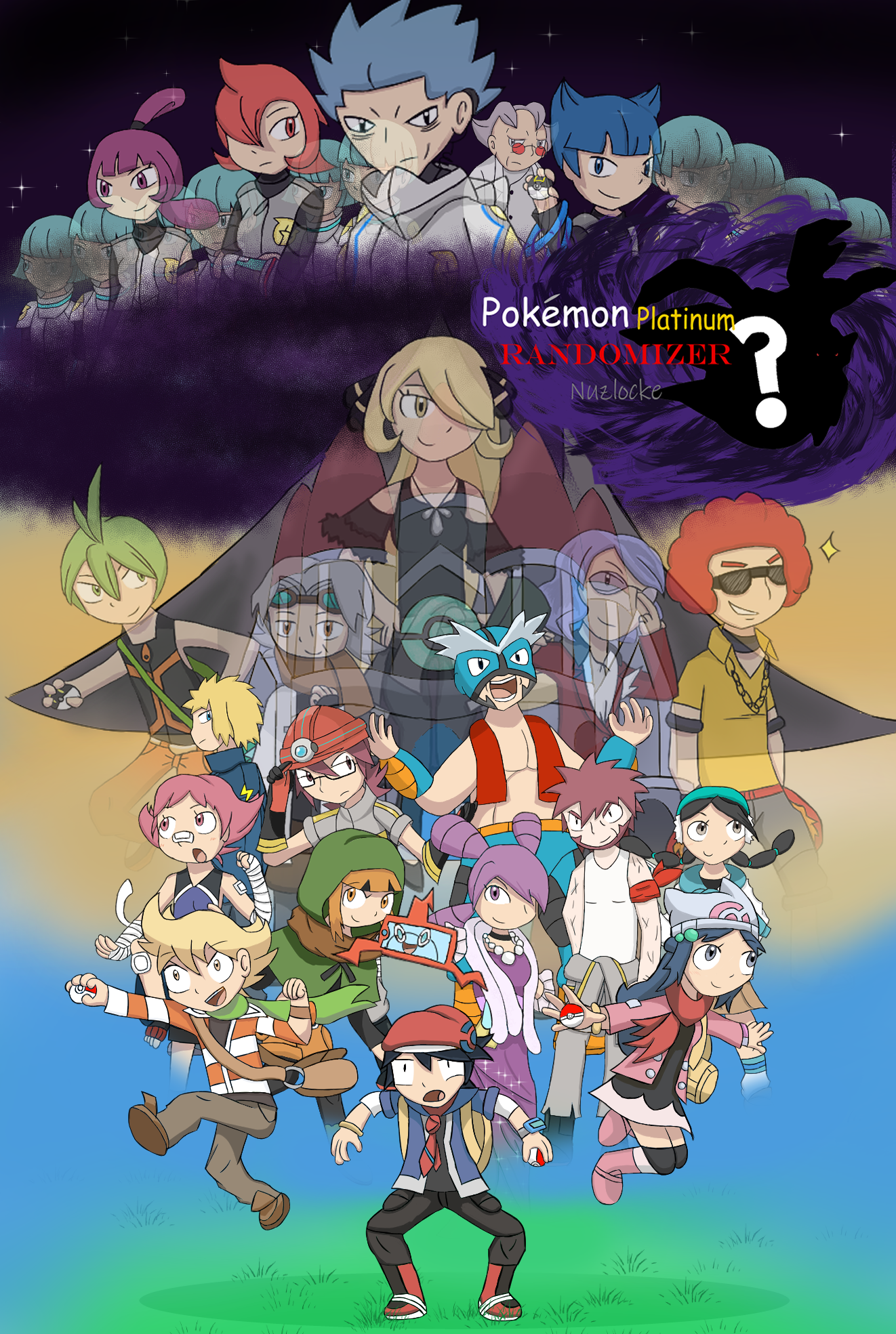 Pokemon Platinum Randomizer Nuzlocke Cover by newgameaddsign on DeviantArt