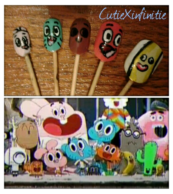 The Amazing World of Gumball Nails!