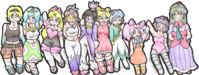 Sailor Sonic Girls