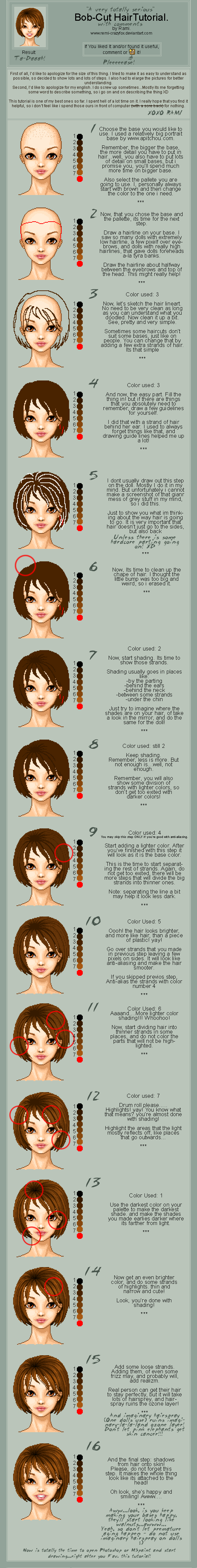Tutorial: Hair by Rami-crazyfox