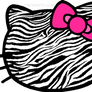 Hello Kitty Zebra