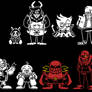 [Undertale] Lots of random sprites