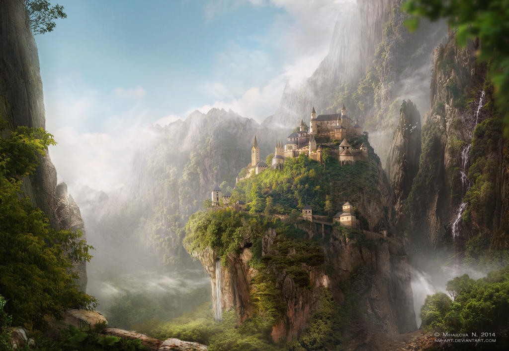 Lost among the mountains by NM-art Lost among the mountains by NM-art
