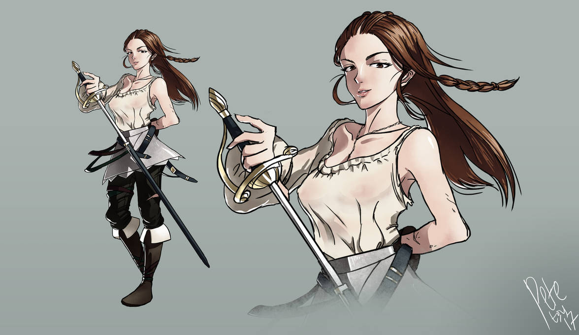 Air Ripper Girl Rapier Girl by petetoy on DeviantArt