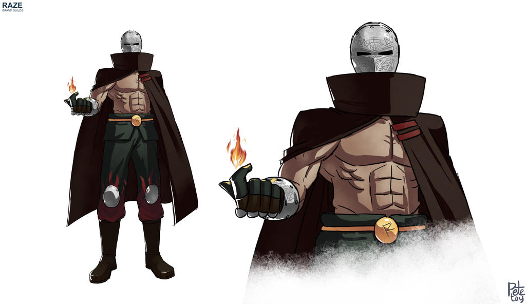 Raze Redesign by petetoy on DeviantArt