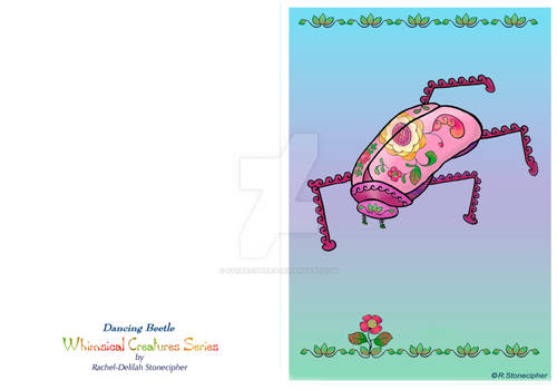 Dancing Beetle Card One