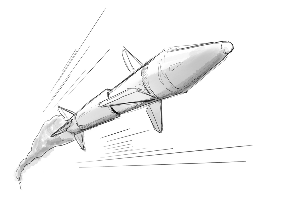 Missiles Drawing