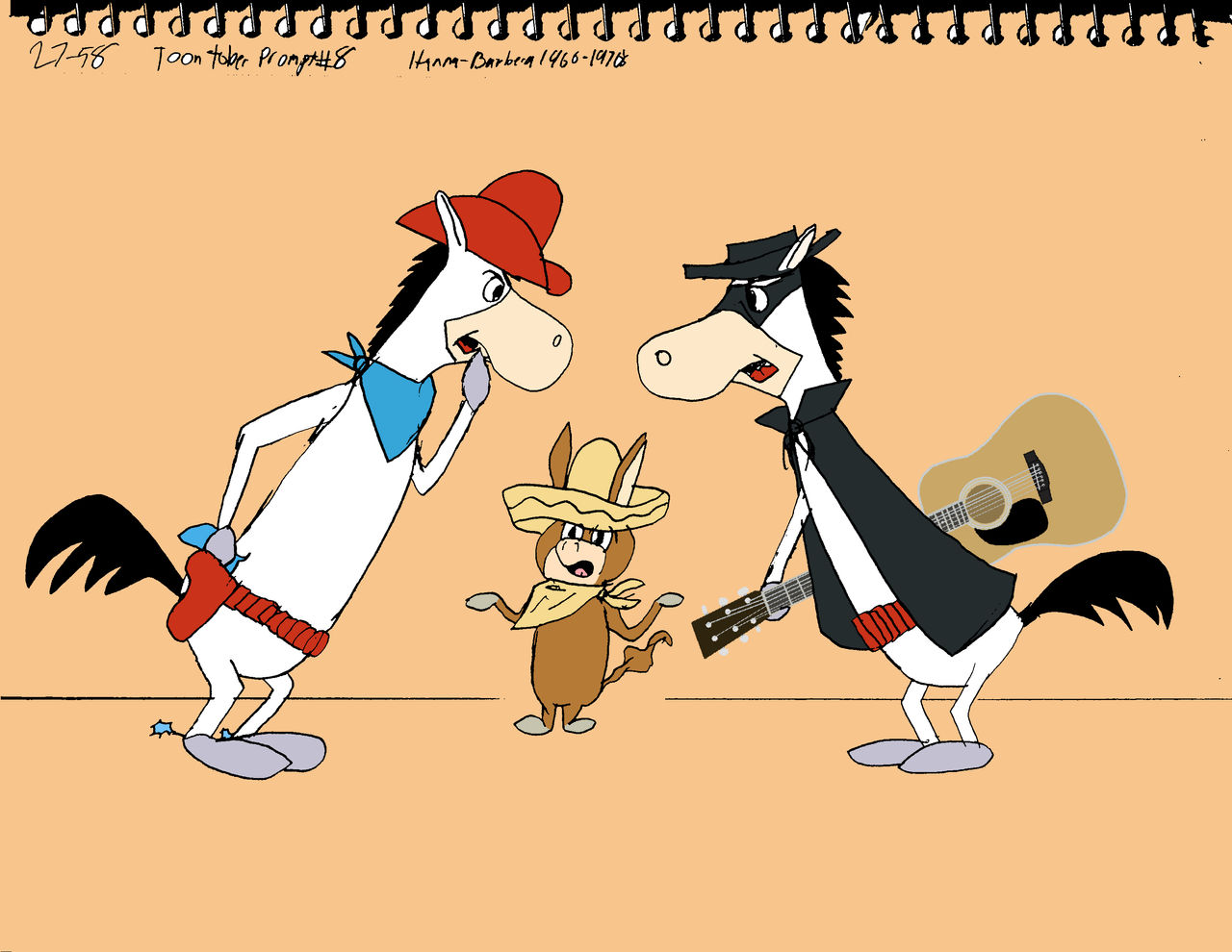 Toontober2022 #8 Quickdraw Meets El Kabong