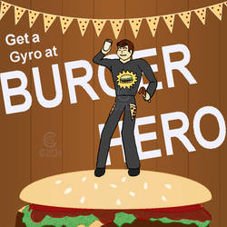 Burger Hero Poster Entry