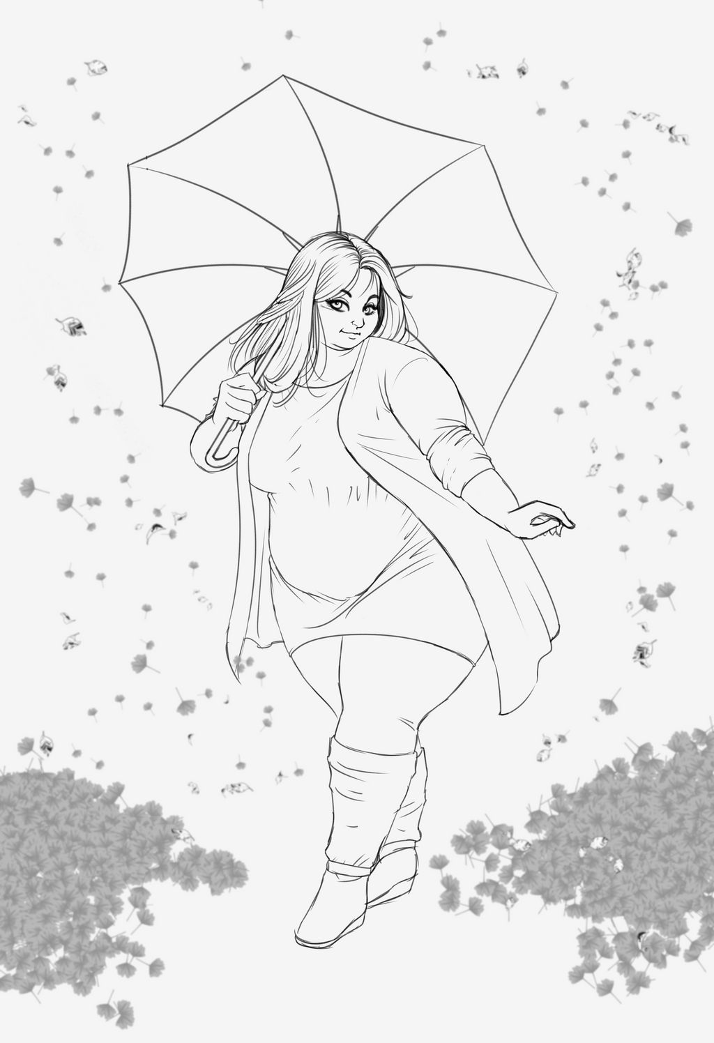 Fall Girl by LordAltros on DeviantArt