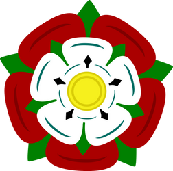 Tudor rose vector by HareTrinity