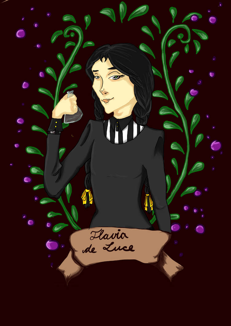 Flavia de Luce fanart by CheryPiee on DeviantArt