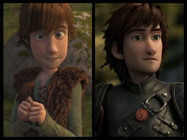 Hiccup's amazing metamorphosis