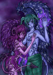 Succubus Love Colored by patty110692