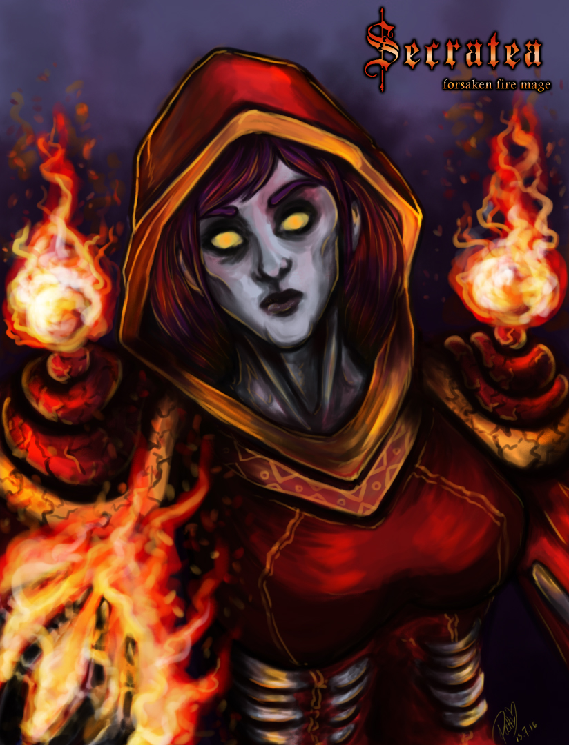 Secratea the fire mage