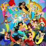 Disney Princess mermaids