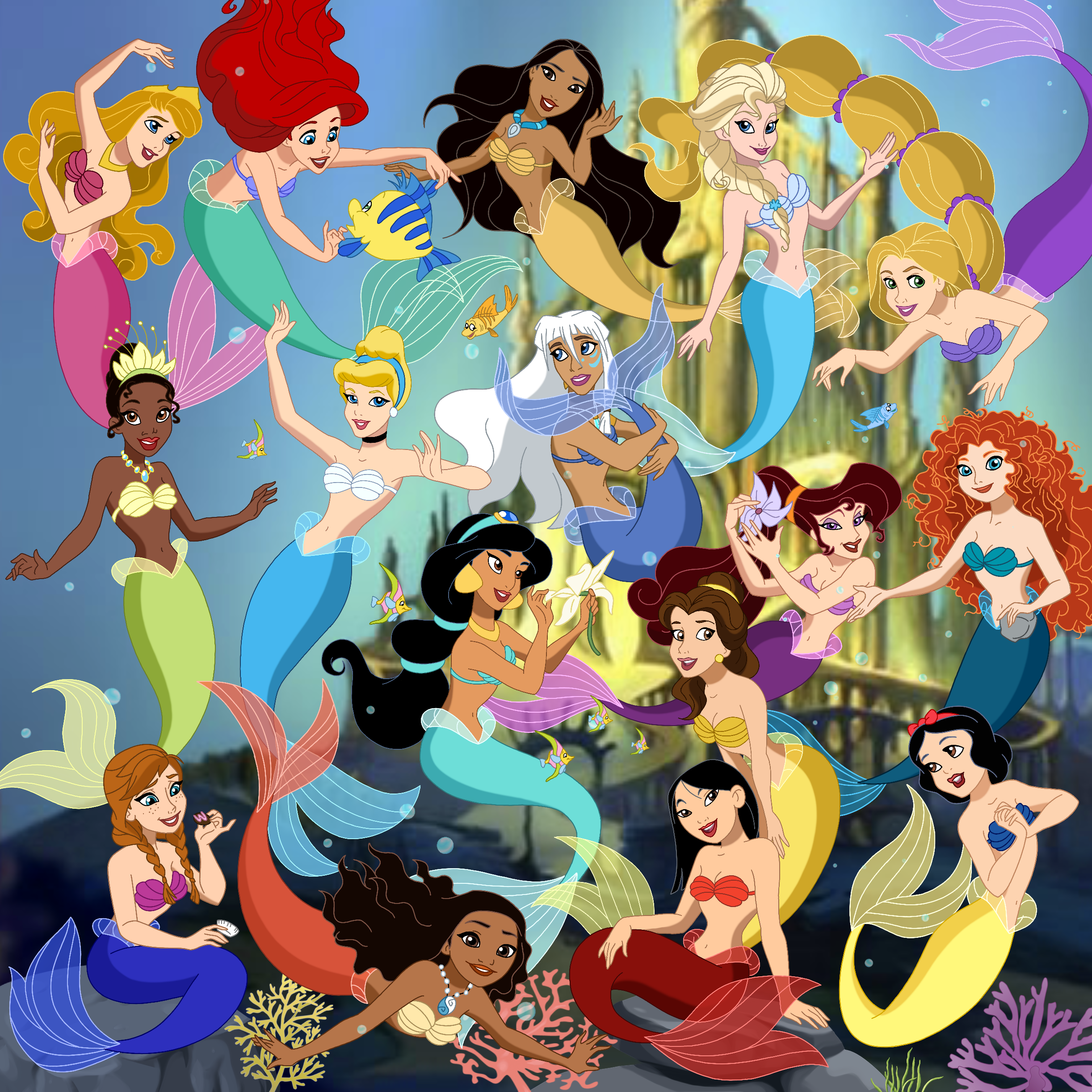 as a Disney Princess.