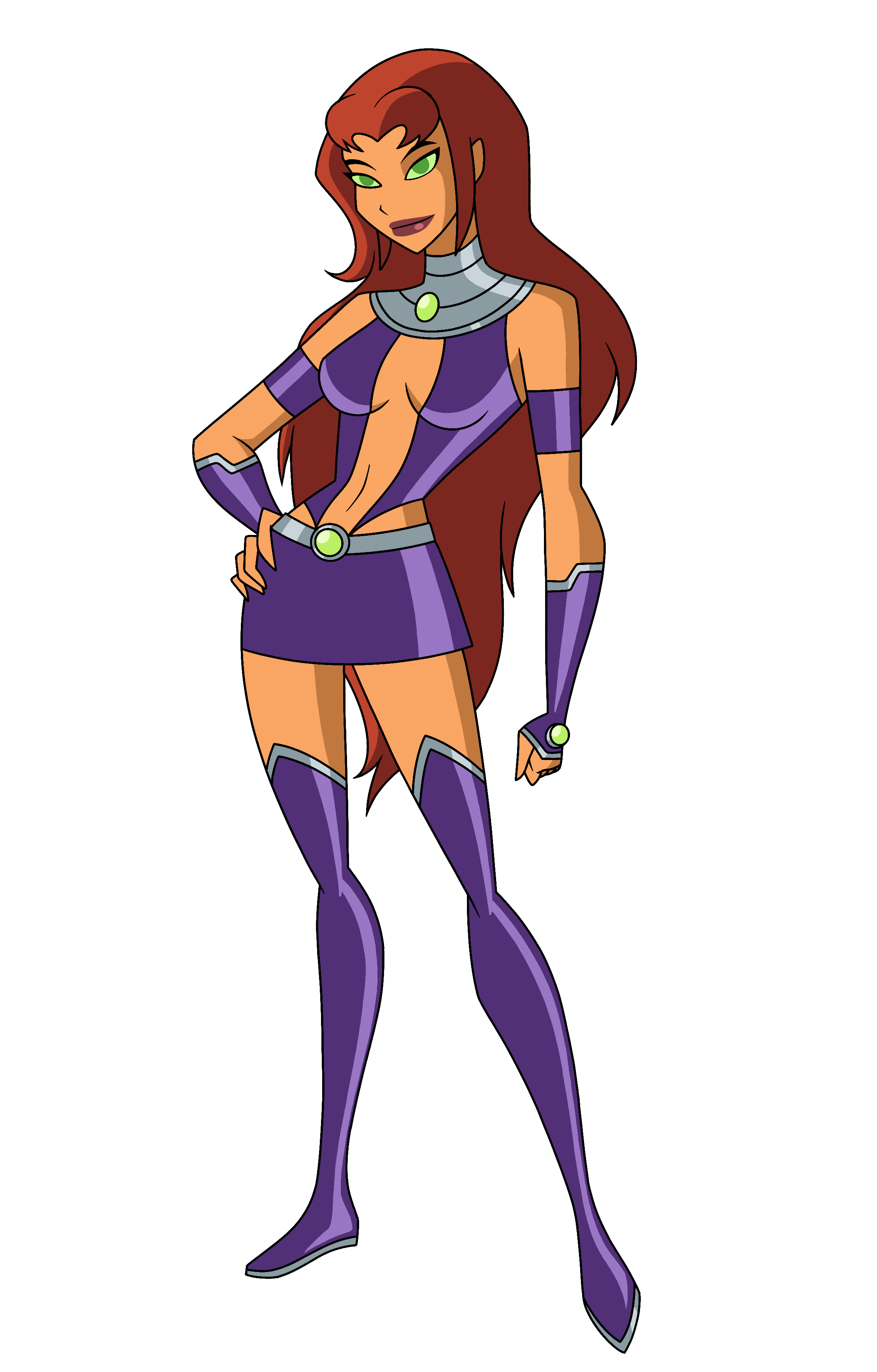Starfire first look by Lunamidnight1998 on DeviantArt