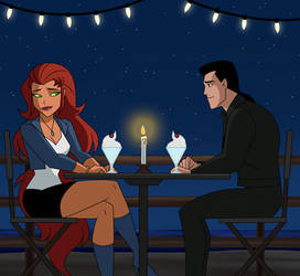 Richard and Kori date