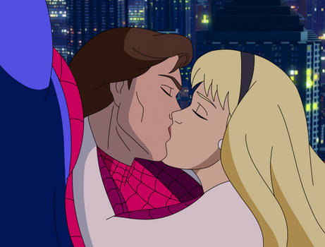 Spiders kiss