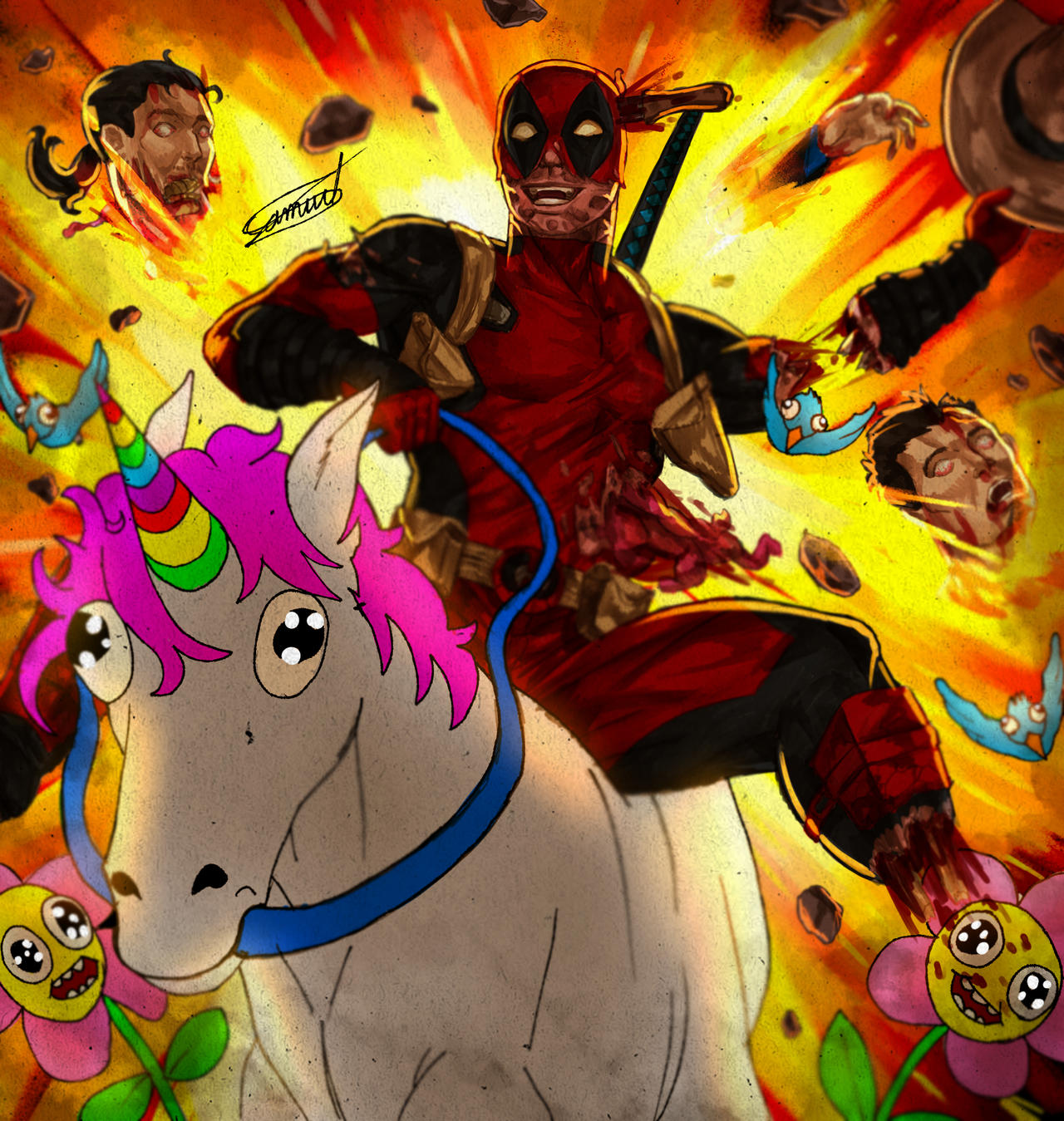 Deadpool Fanart by naguarama on DeviantArt