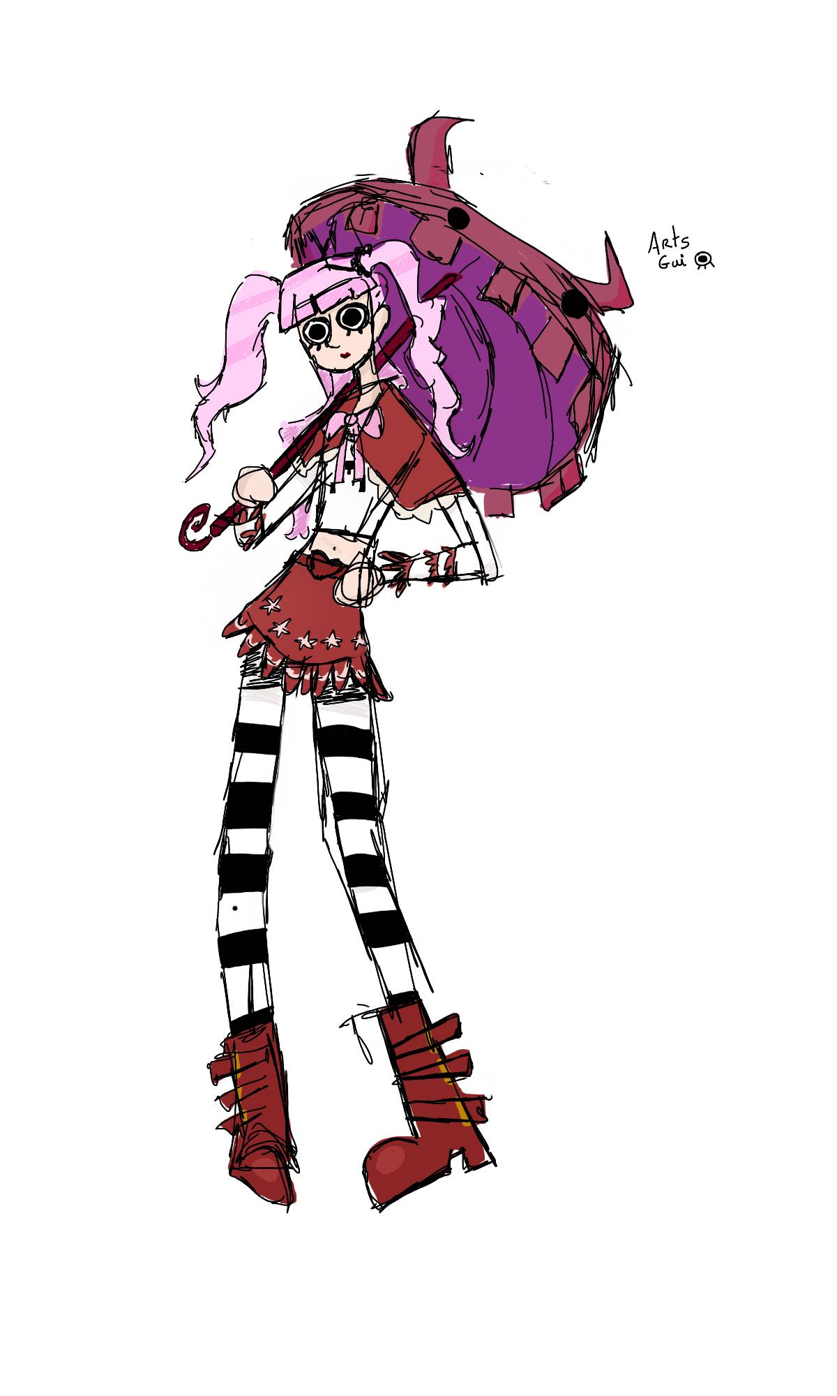 Perona from one piece by ArtsGui on DeviantArt