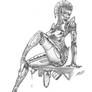 Pinup Robot Girl