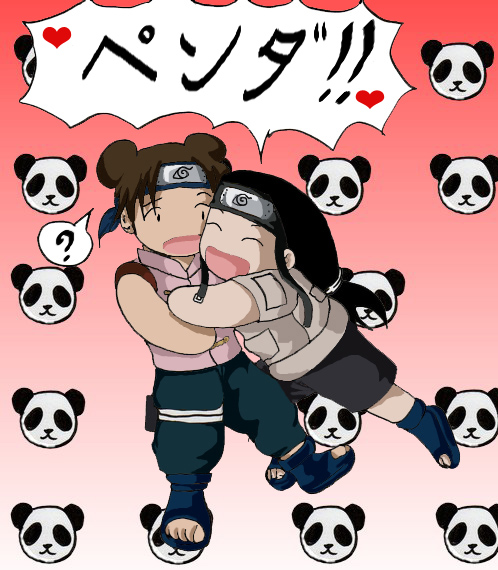 Neji loves pandas