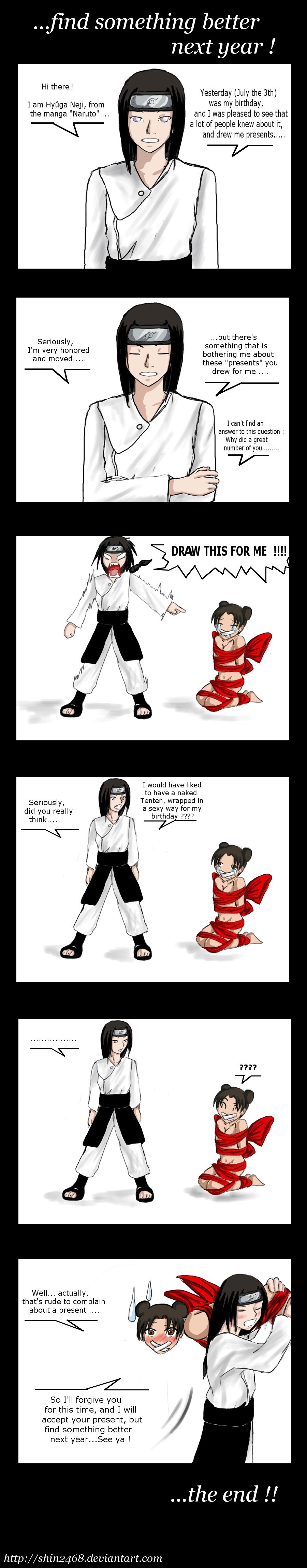 a message from Neji