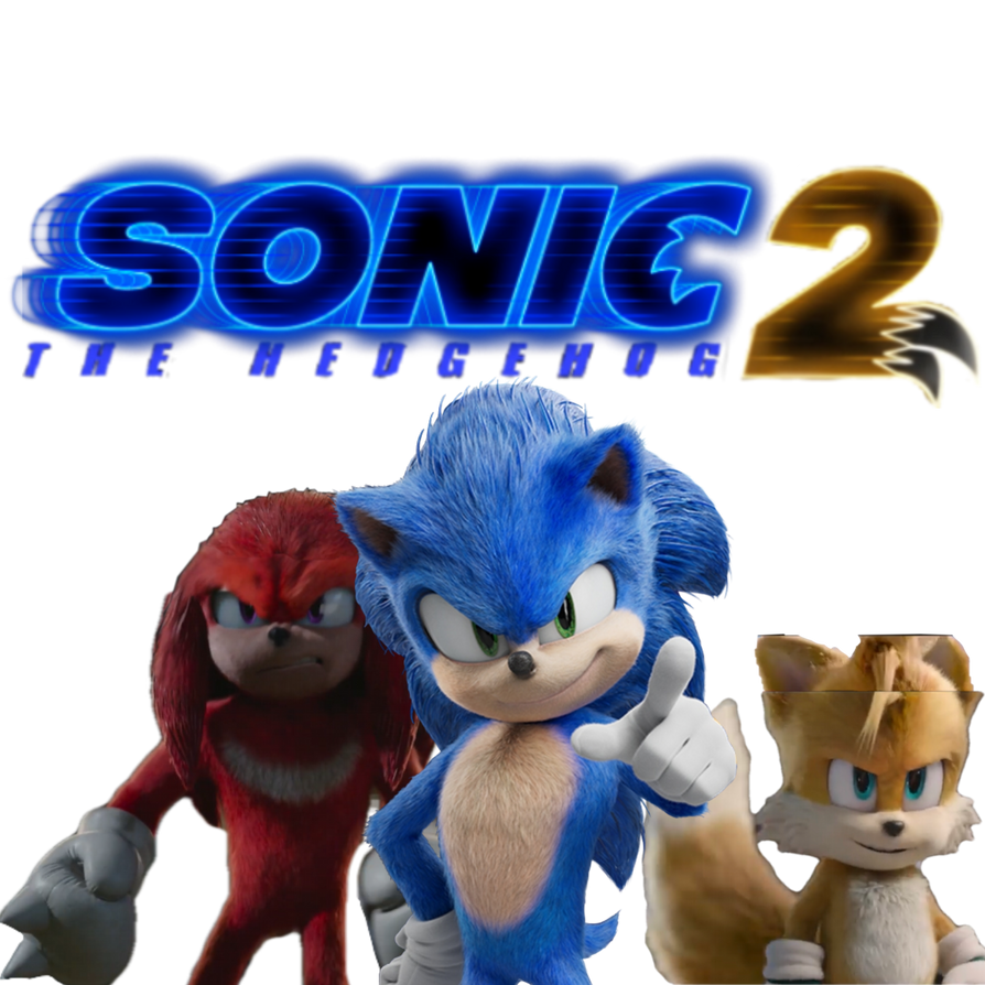 sonic render poster 2 sonic movie 2 by sonicmovie2pngs on DeviantArt