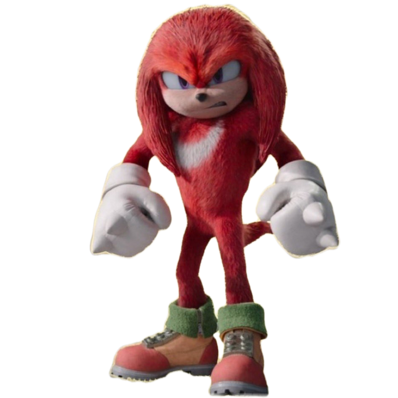 Sonic The Hedgehog 2 movie knuckles render by jalonct on DeviantArt