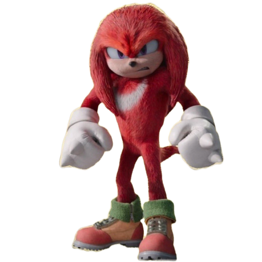 Sonic The Hedgehog 2 movie knuckles render by jalonct on DeviantArt