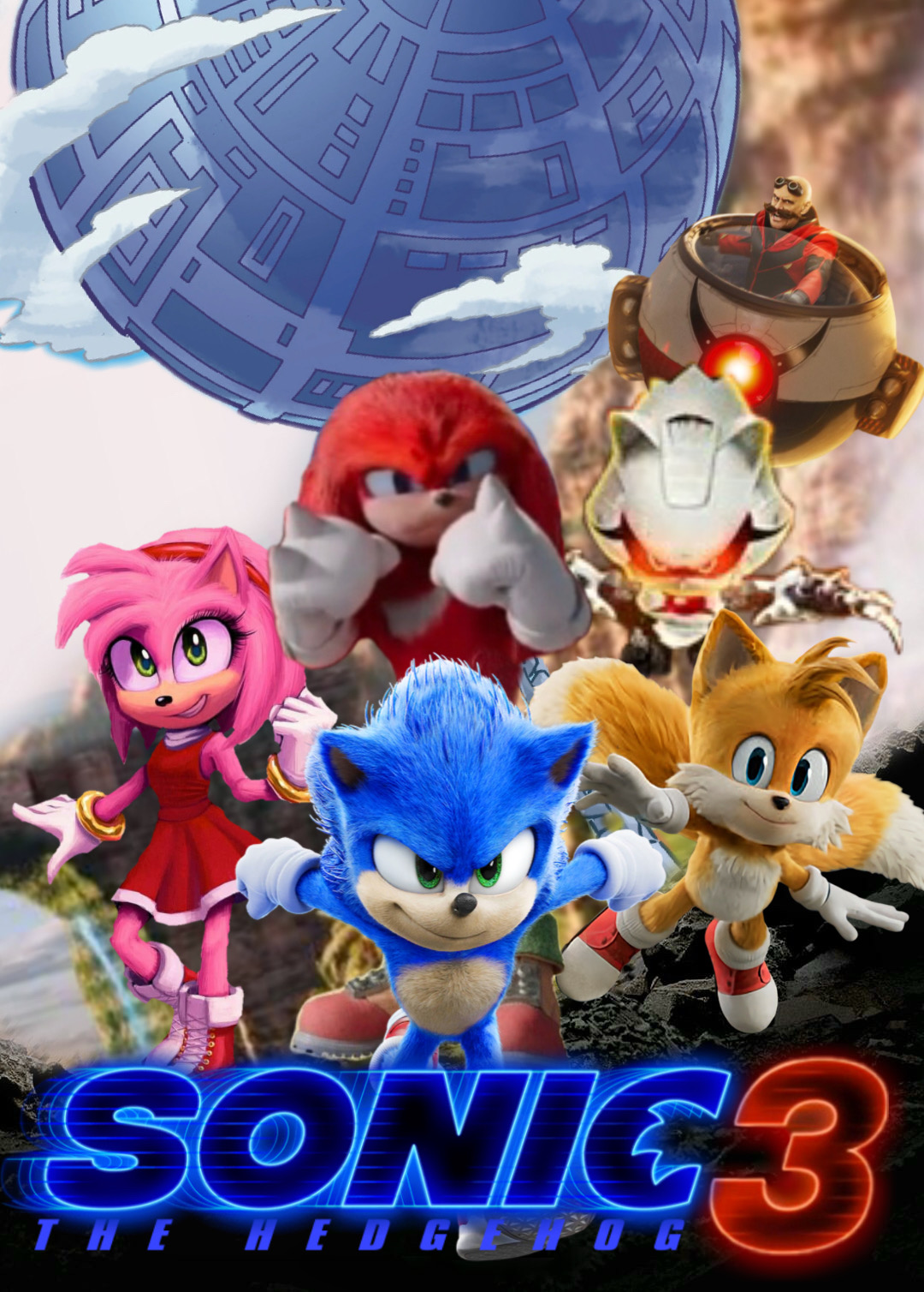 Sonic movienews on X: Sonic Movie 3 fan-made poster created by  Sonicmovienews 👀💙🔥🔥 #Sonicmovie3 #sonic3 #SonicTheHedgehog  #ShadowTheHedgehog #knuckles #MoviePoster #tails #Sonamy   / X