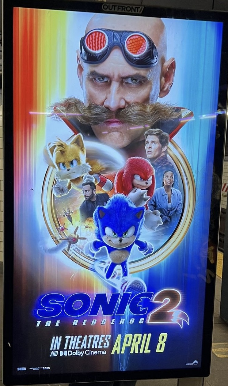 Sonic The Hedgehog 2 Movie Poster by JacobLewis1954 on DeviantArt